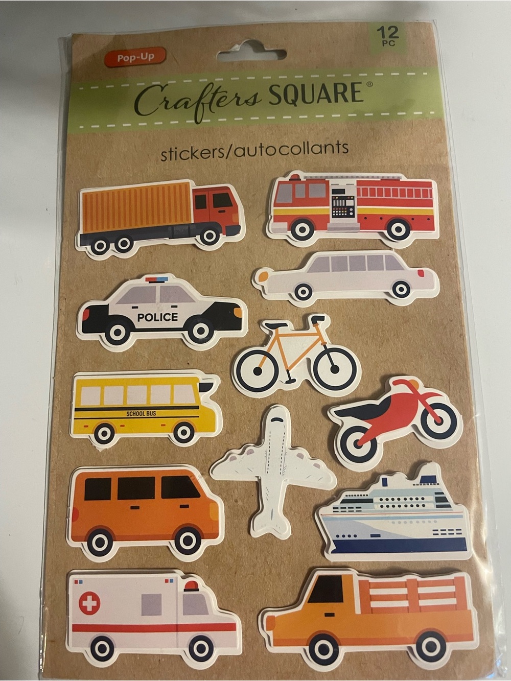 Packaged Craft Backing Board - Kraft Brown
